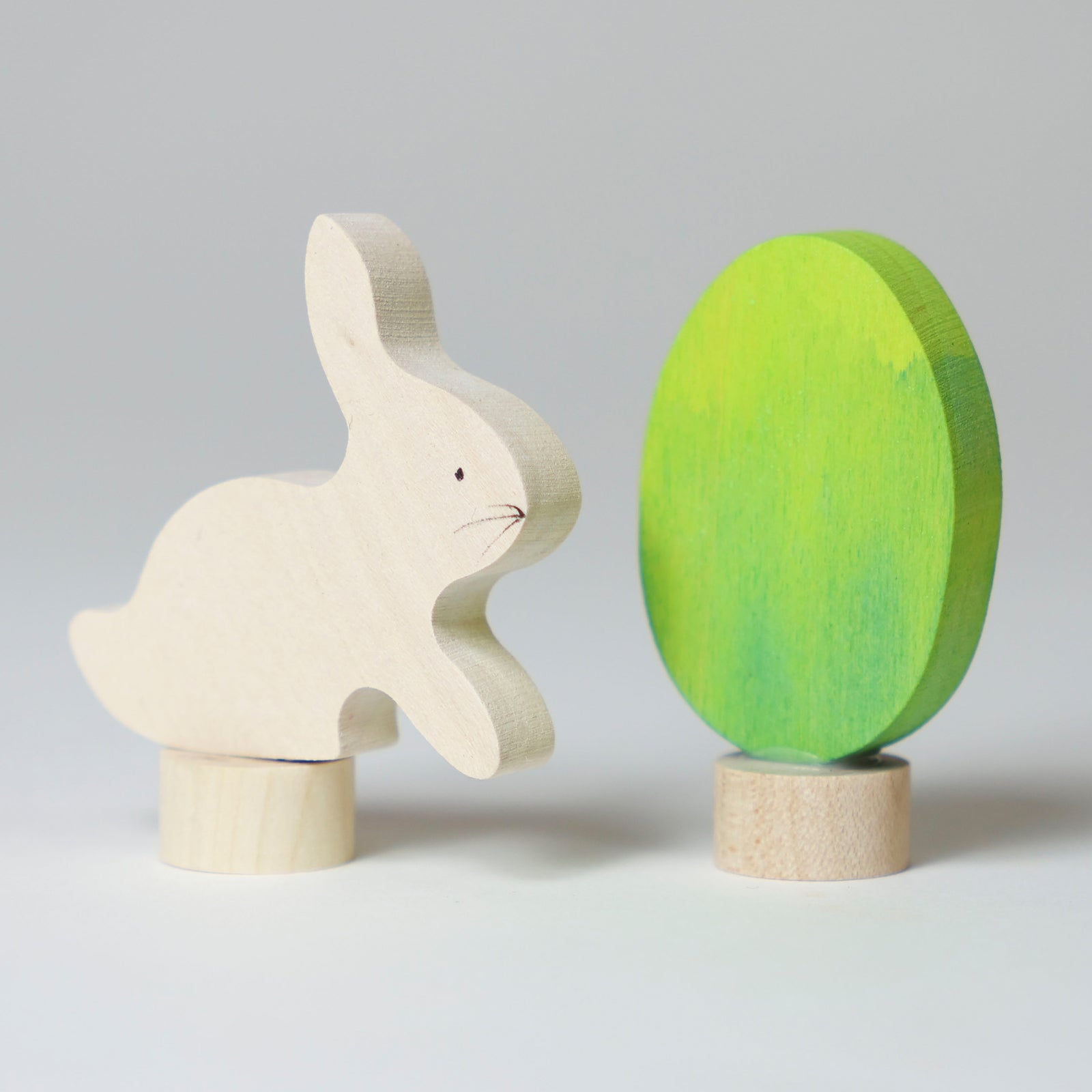 Grimm's Celebration Ring Figure - Easter Set Batik green | | Grimm's Spiel and Holz | Little Acorn to Mighty Oaks