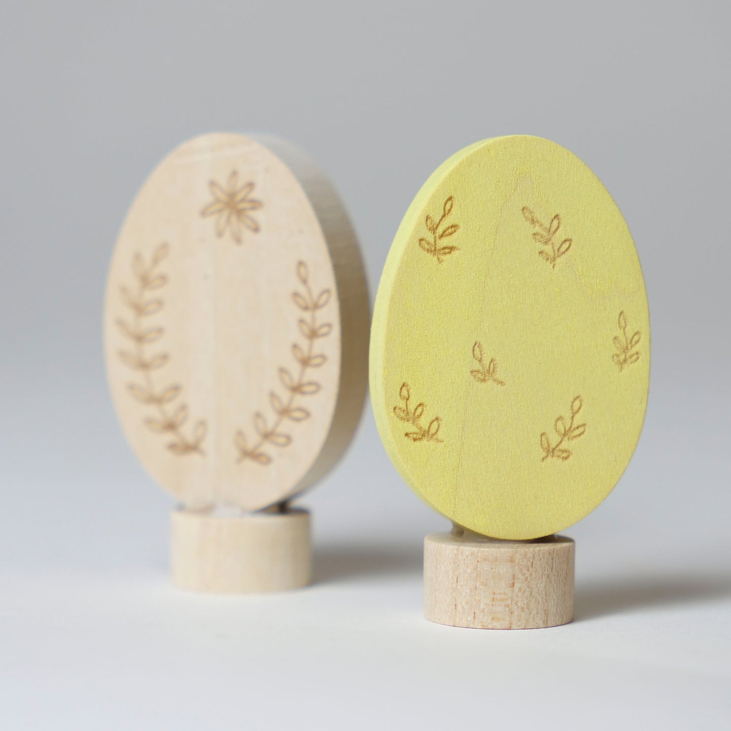 Grimm's Celebration Ring Figure - Easter Eggs Ornamental Duo | | Grimm's Spiel and Holz | Little Acorn to Mighty Oaks