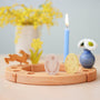 Grimm's Celebration Ring Figure - Easter Eggs Ornamental Duo | | Grimm's Spiel and Holz | Little Acorn to Mighty Oaks