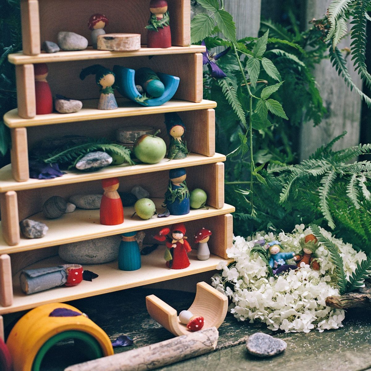 Grimm's Semi Circles - Natural | | Grimm's Spiel and Holz | Little Acorn to Mighty Oaks