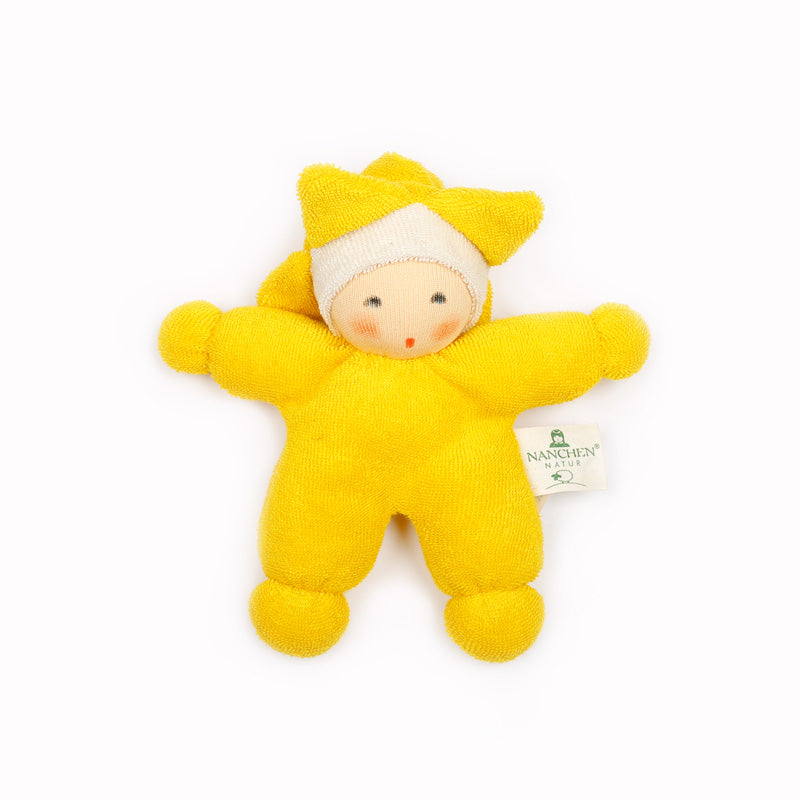 Nanchen Organic Waldorf Doll - Star Baby - 15cm | | Nanchen | Little Acorn to Mighty Oaks