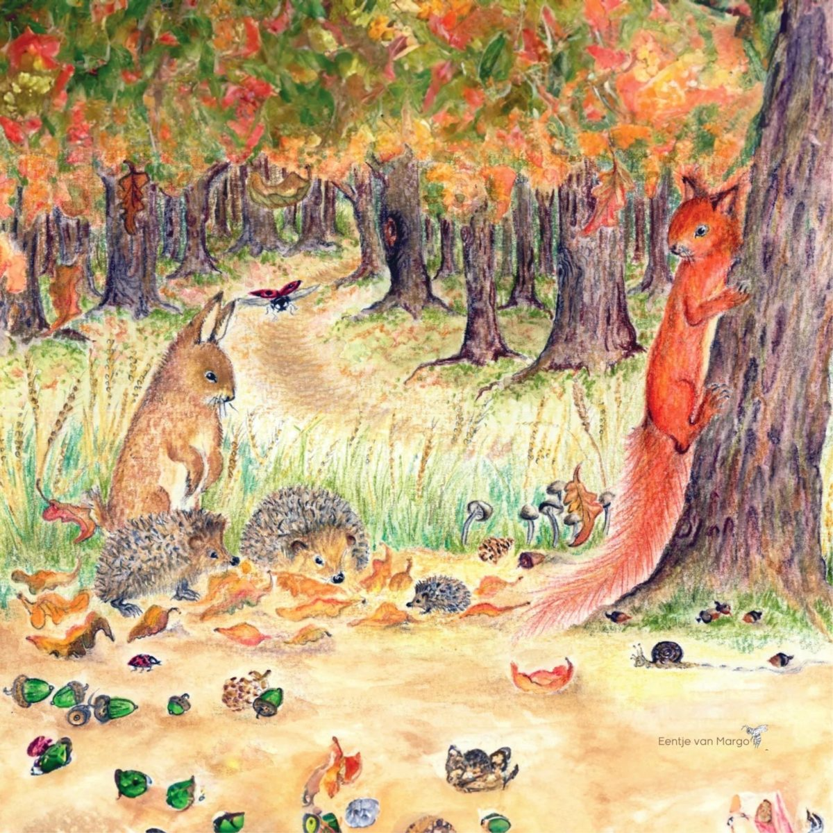 Eentje van Margo - Autumn Bliss Silhouette | Toy | Toverlux | Little Acorn to Mighty Oaks