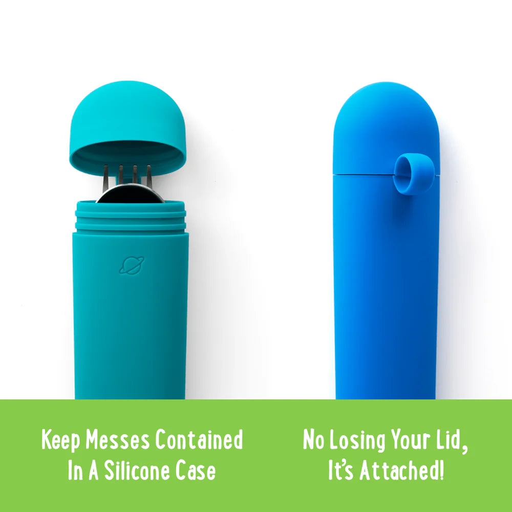 PlanetBox Dig In Utensil Set - Lagoon | | PlanetBox | Little Acorn to Mighty Oaks