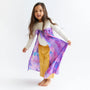 Sarah's Silks - Watercolour Collection - Purple Dinosaur 35 x 35 inch | | Sarah's Silks | Little Acorn to Mighty Oaks