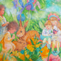 Sarah's Silks - Seek and Find Silks - Fairyland 21 x 26 inch | | Sarah's Silks | Little Acorn to Mighty Oaks