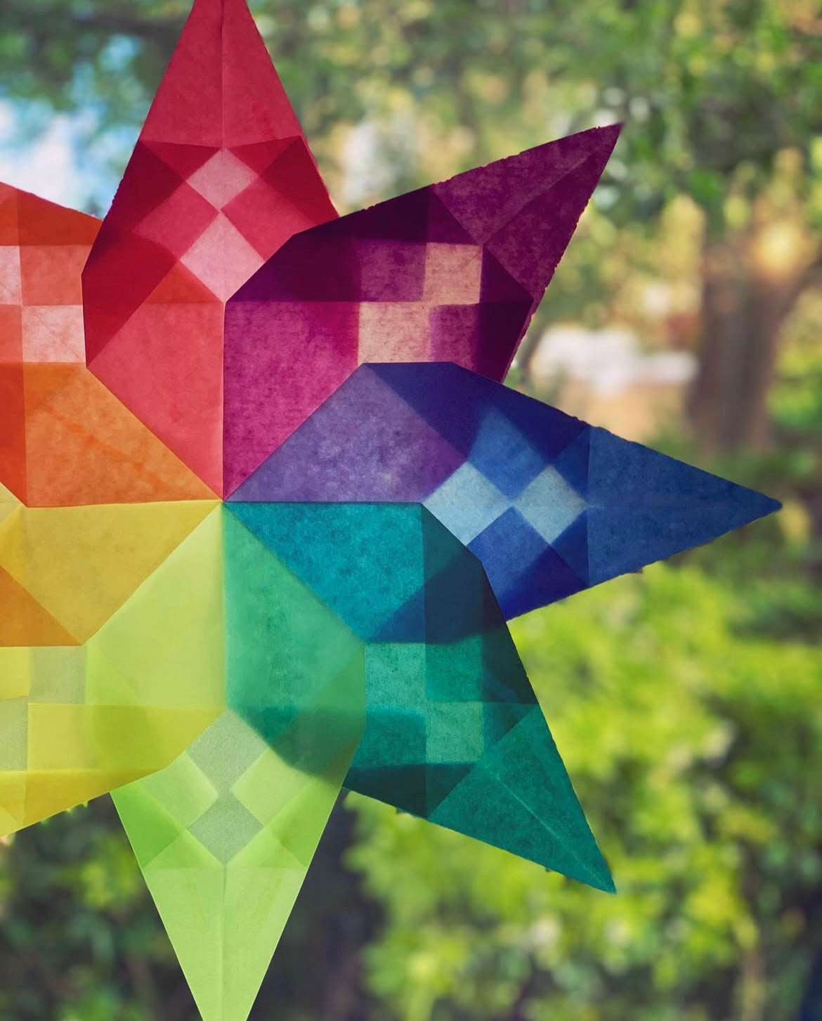 Mercurius Kite Paper 16cm x 16cm 100 sheets | | Stockmar | Little Acorn to Mighty Oaks