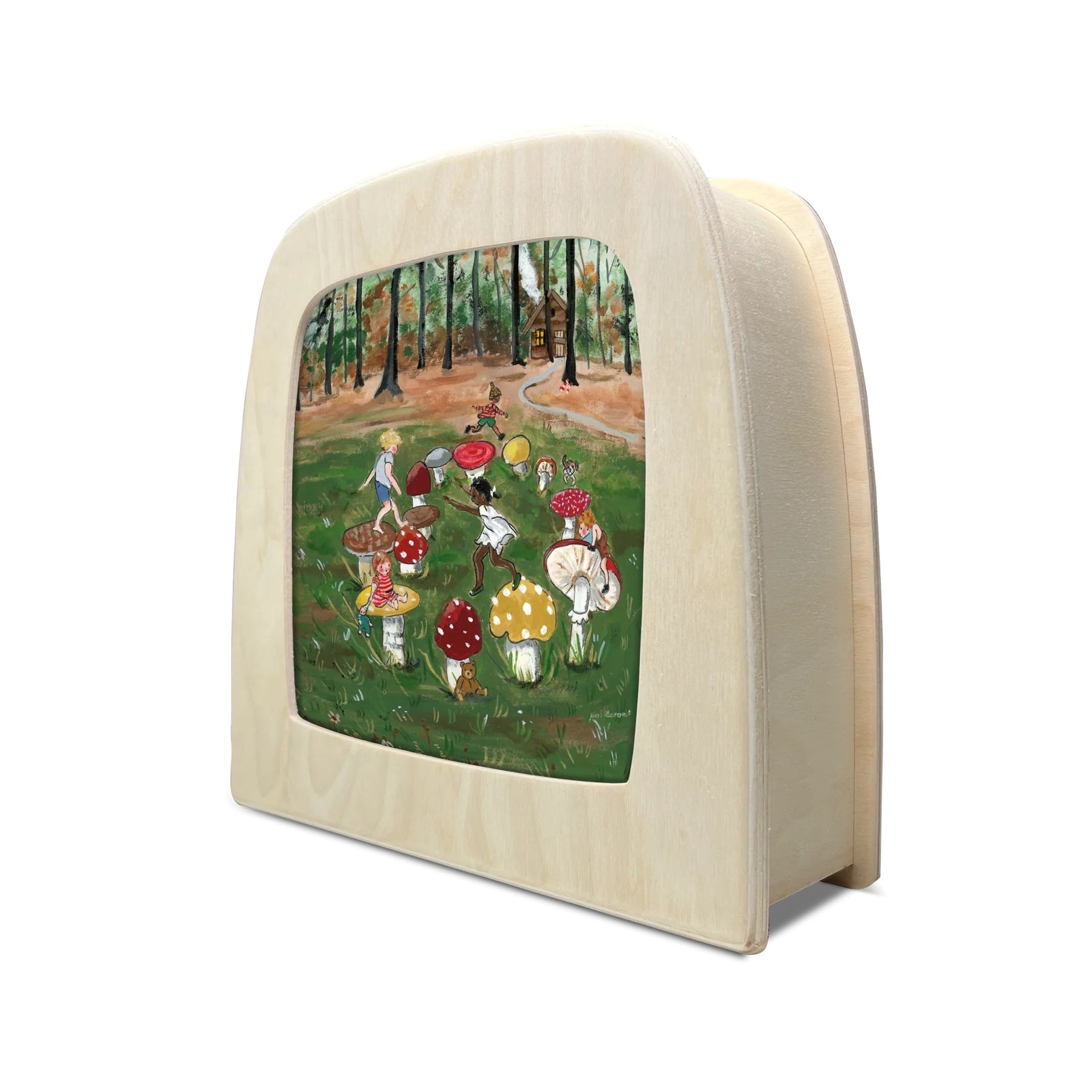 Gwen's Illustrations - Toadstool Dance Silhouette | Toy | Toverlux | Little Acorn to Mighty Oaks