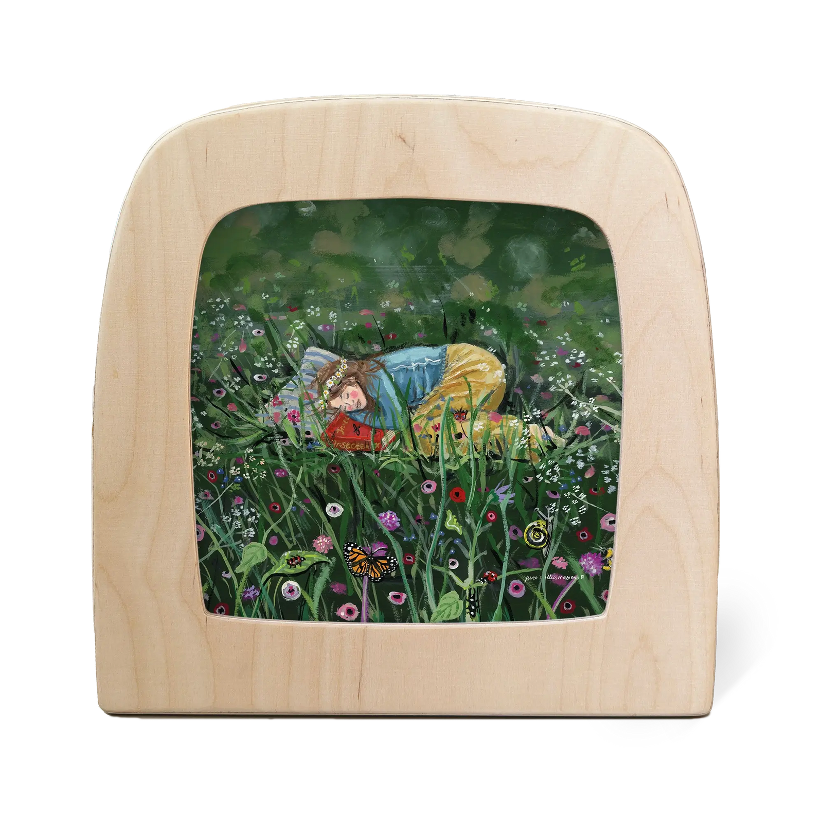 Gwen's Illustrations - Nature Nap Silhouette | Toy | Toverlux | Little Acorn to Mighty Oaks