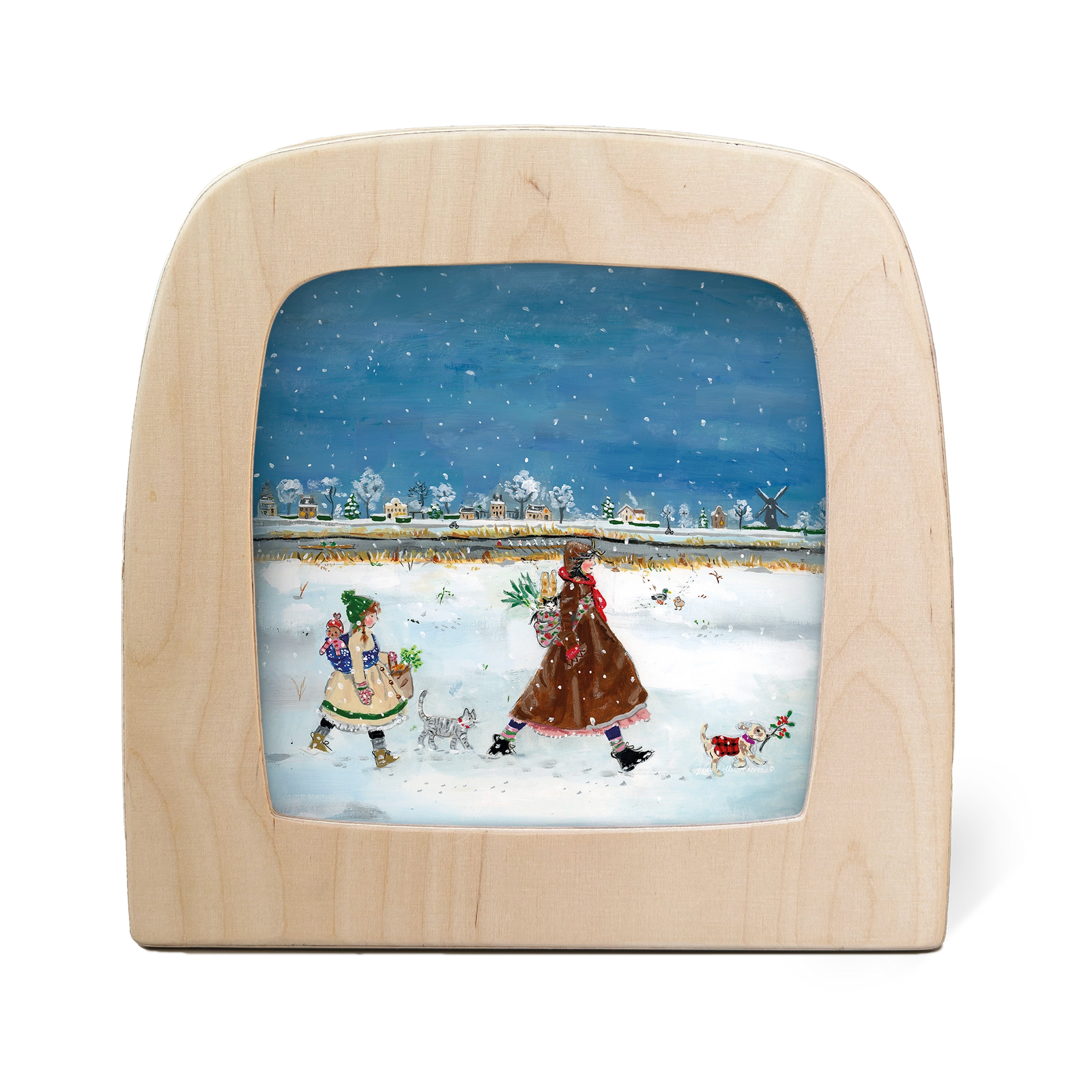 Gwen's Illustrations - Winter Stroll Silhouette | Toy | Toverlux | Little Acorn to Mighty Oaks