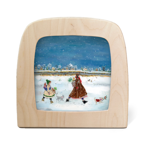 Gwen's Illustrations - Winter Stroll Silhouette