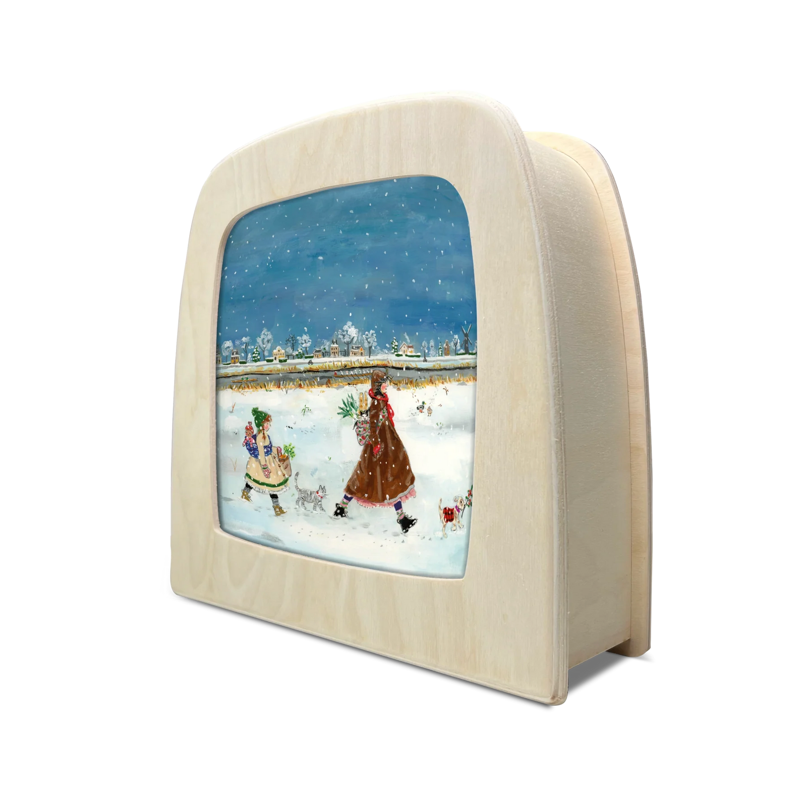 Gwen's Illustrations - Winter Stroll Silhouette | Toy | Toverlux | Little Acorn to Mighty Oaks