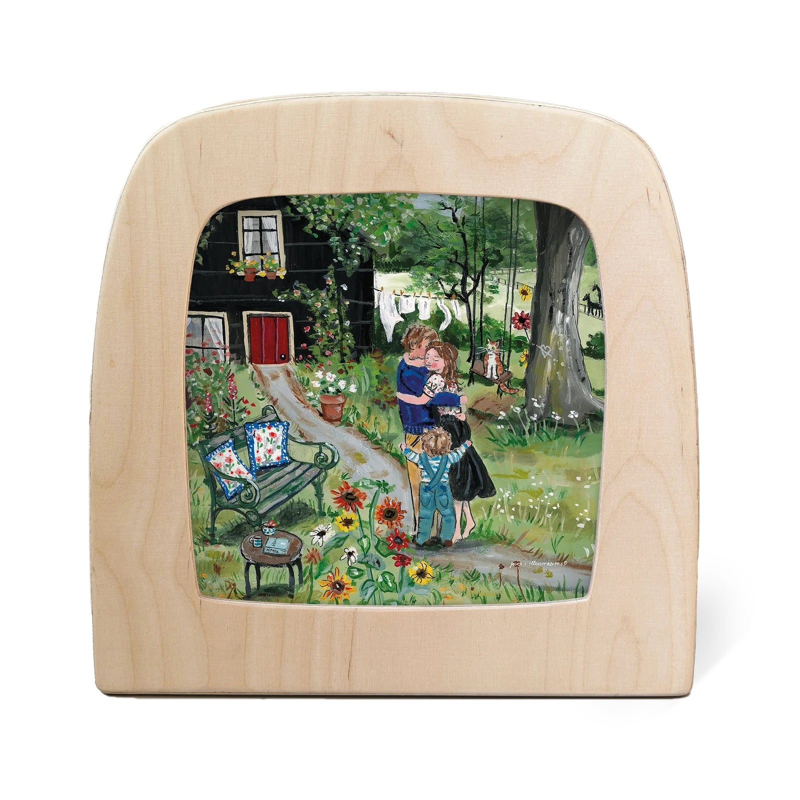 Gwen's Illustrations - Love's Embrace Silhouette | Toy | Toverlux | Little Acorn to Mighty Oaks