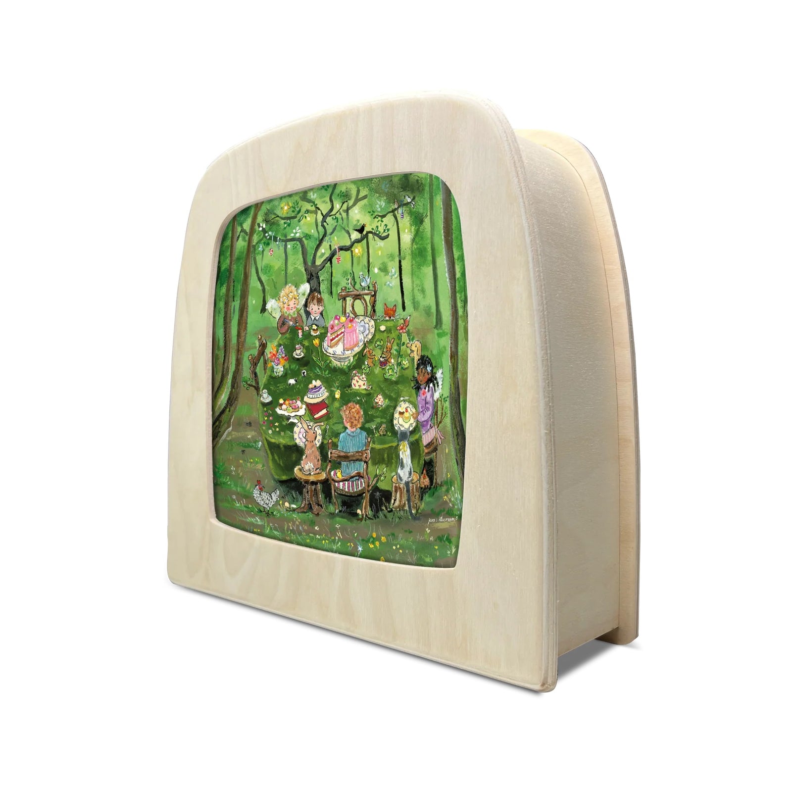 Gwen's Illustrations - Forest Tea Party Silhouette | Toy | Toverlux | Little Acorn to Mighty Oaks