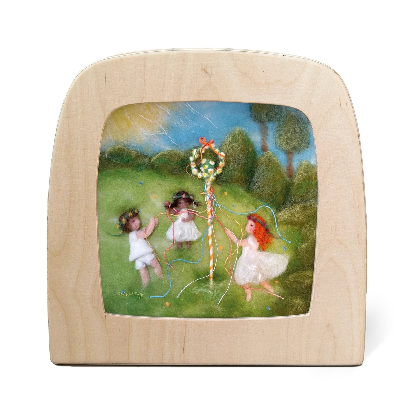 Het Wol Feetje - Maypole Silhouette | Toy | Toverlux | Little Acorn to Mighty Oaks