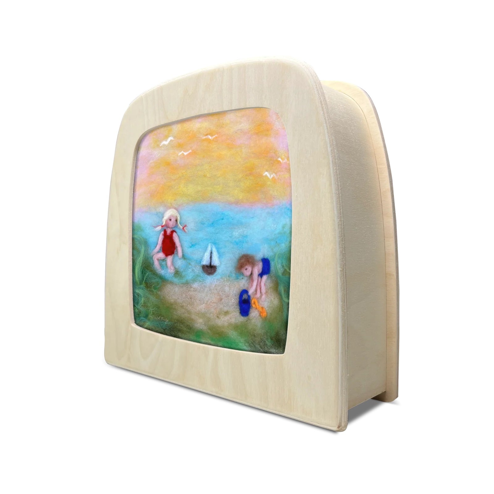 Het Wol Feetje - Beach Silhouette | Toy | Toverlux | Little Acorn to Mighty Oaks