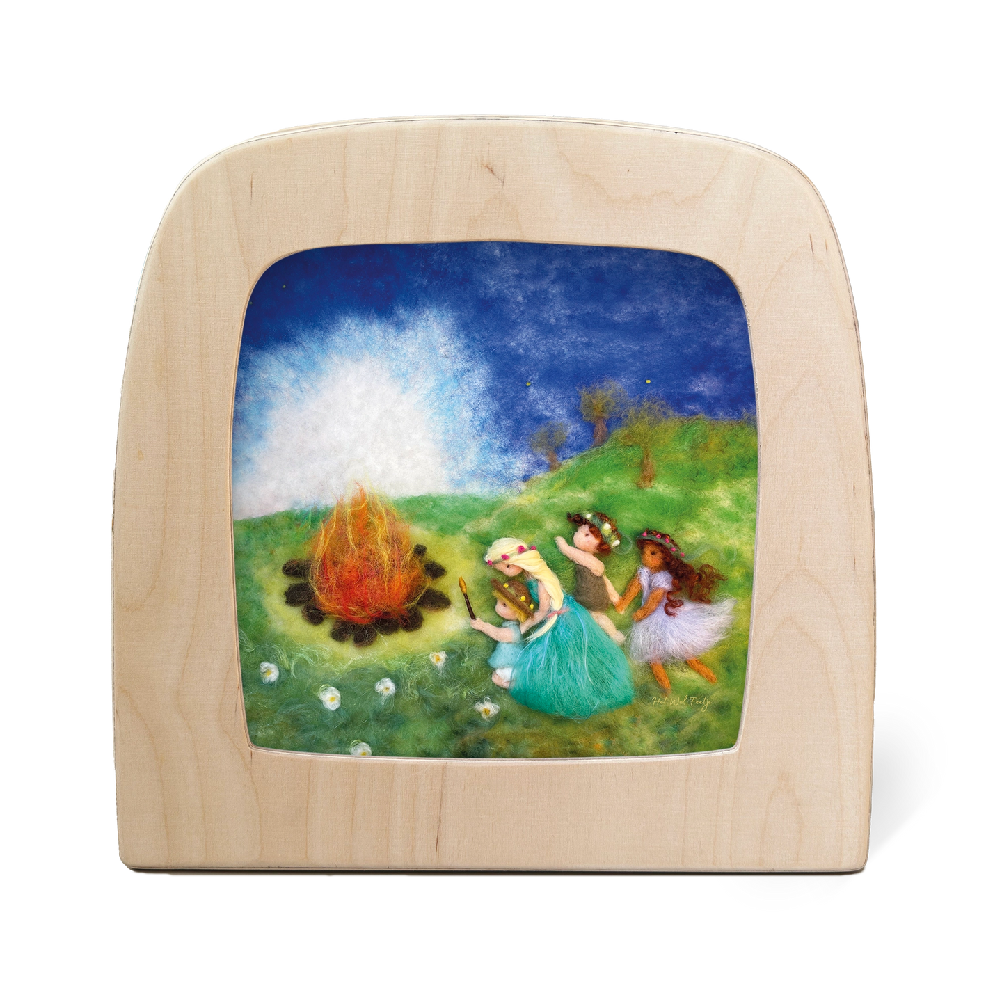 Het Wol Feetje - Roasting Bread Silhouette | Toy | Toverlux | Little Acorn to Mighty Oaks