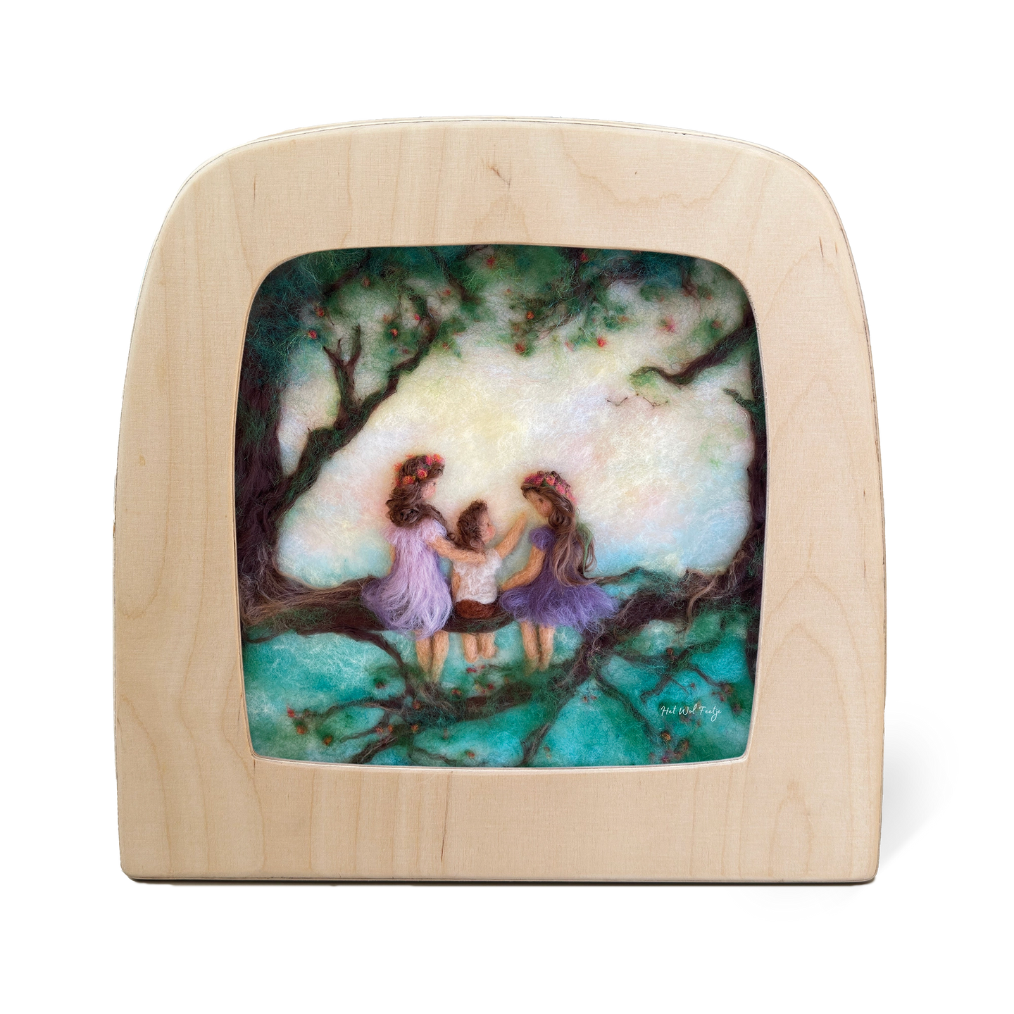 Het Wol Feetje - Big sisters little brother Silhouette | Toy | Toverlux | Little Acorn to Mighty Oaks