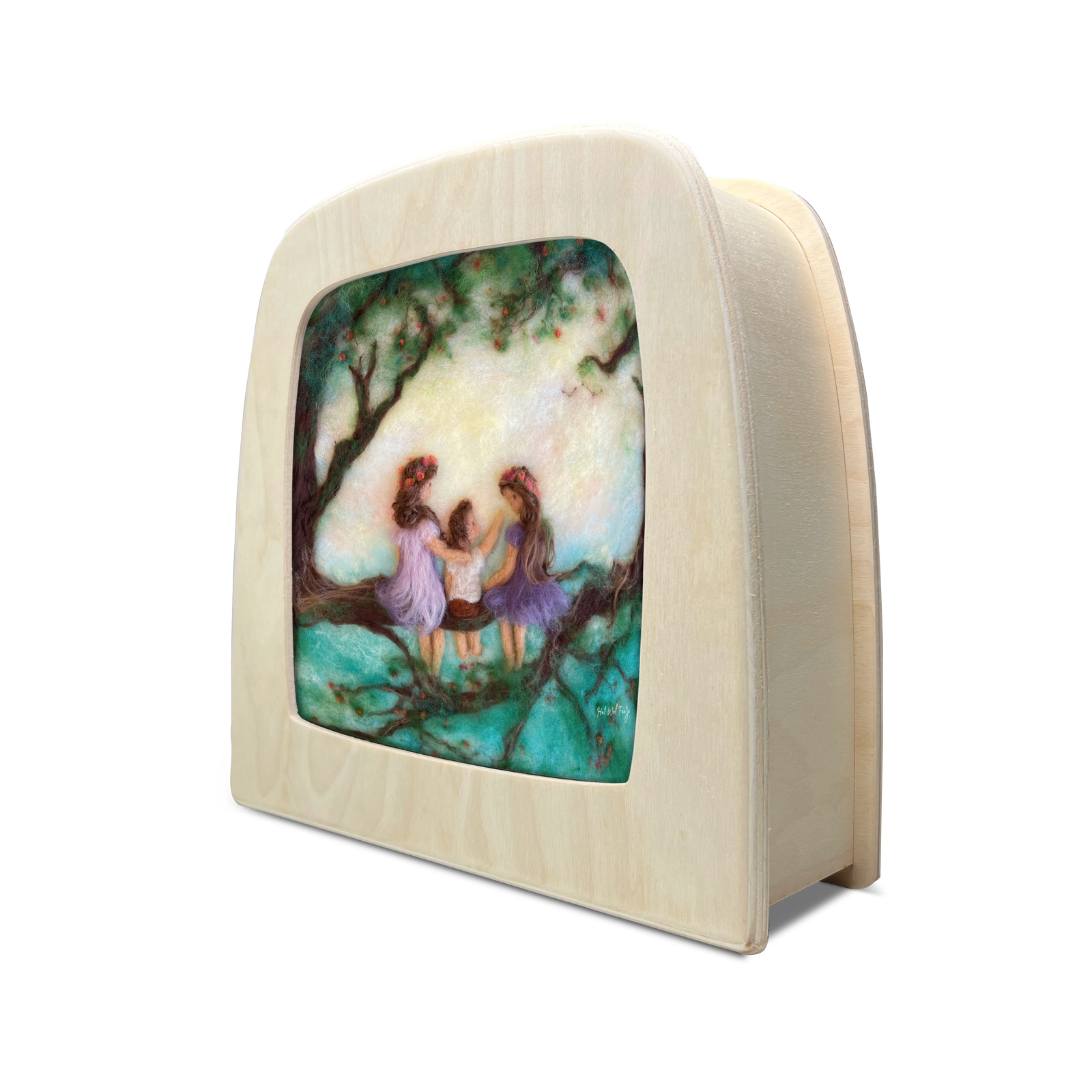 Het Wol Feetje - Big sisters little brother Silhouette | Toy | Toverlux | Little Acorn to Mighty Oaks