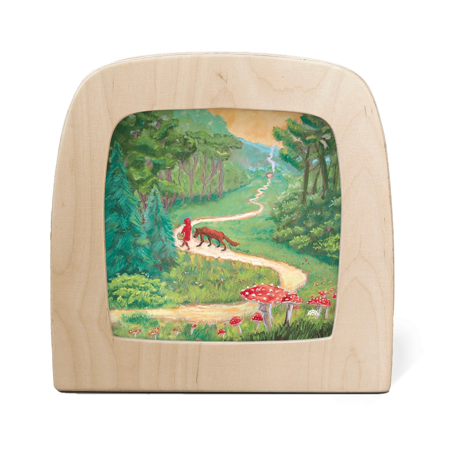 Kapitein Kalk - Red Riding Hood Silhouette | Toy | Toverlux | Little Acorn to Mighty Oaks