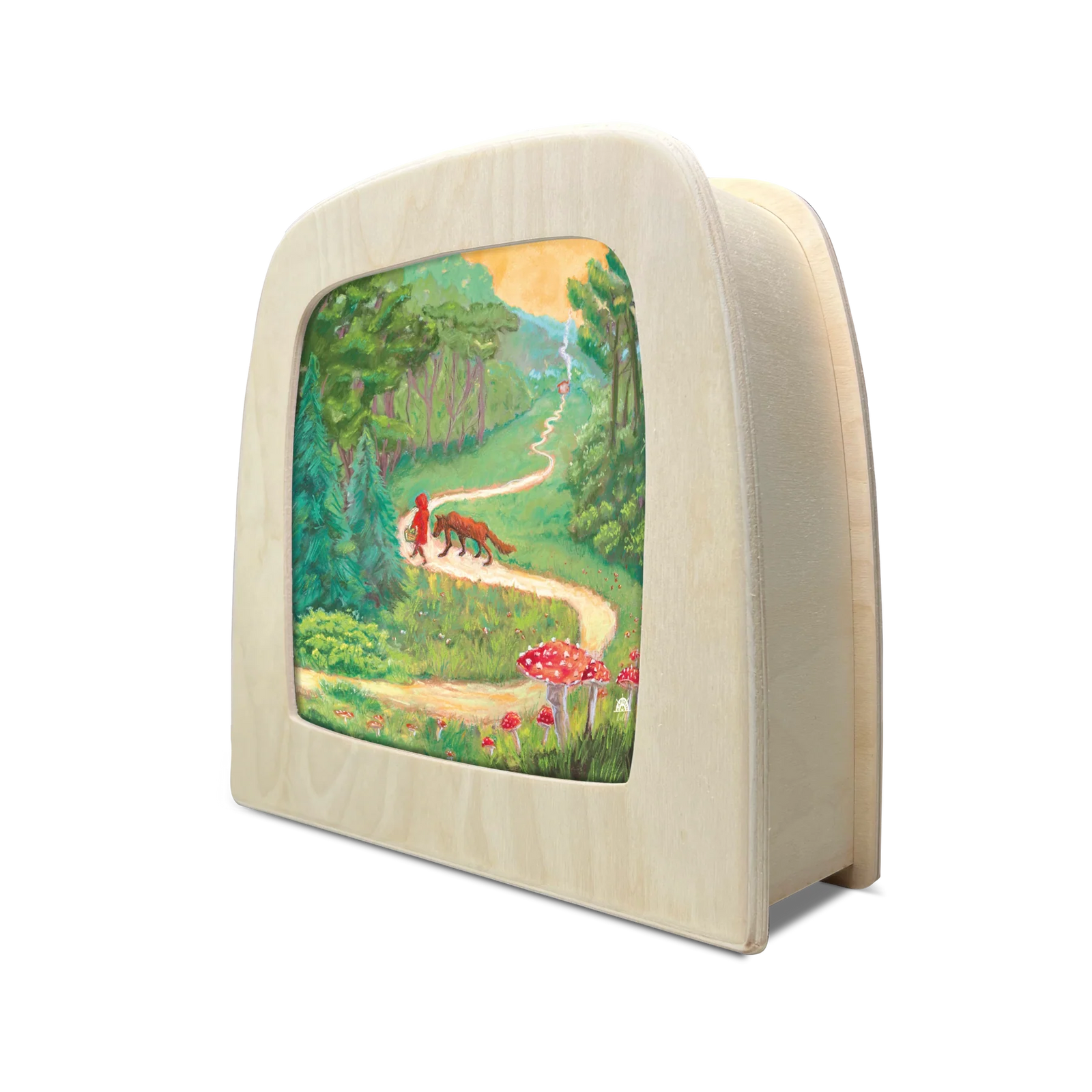 Kapitein Kalk - Red Riding Hood Silhouette | Toy | Toverlux | Little Acorn to Mighty Oaks