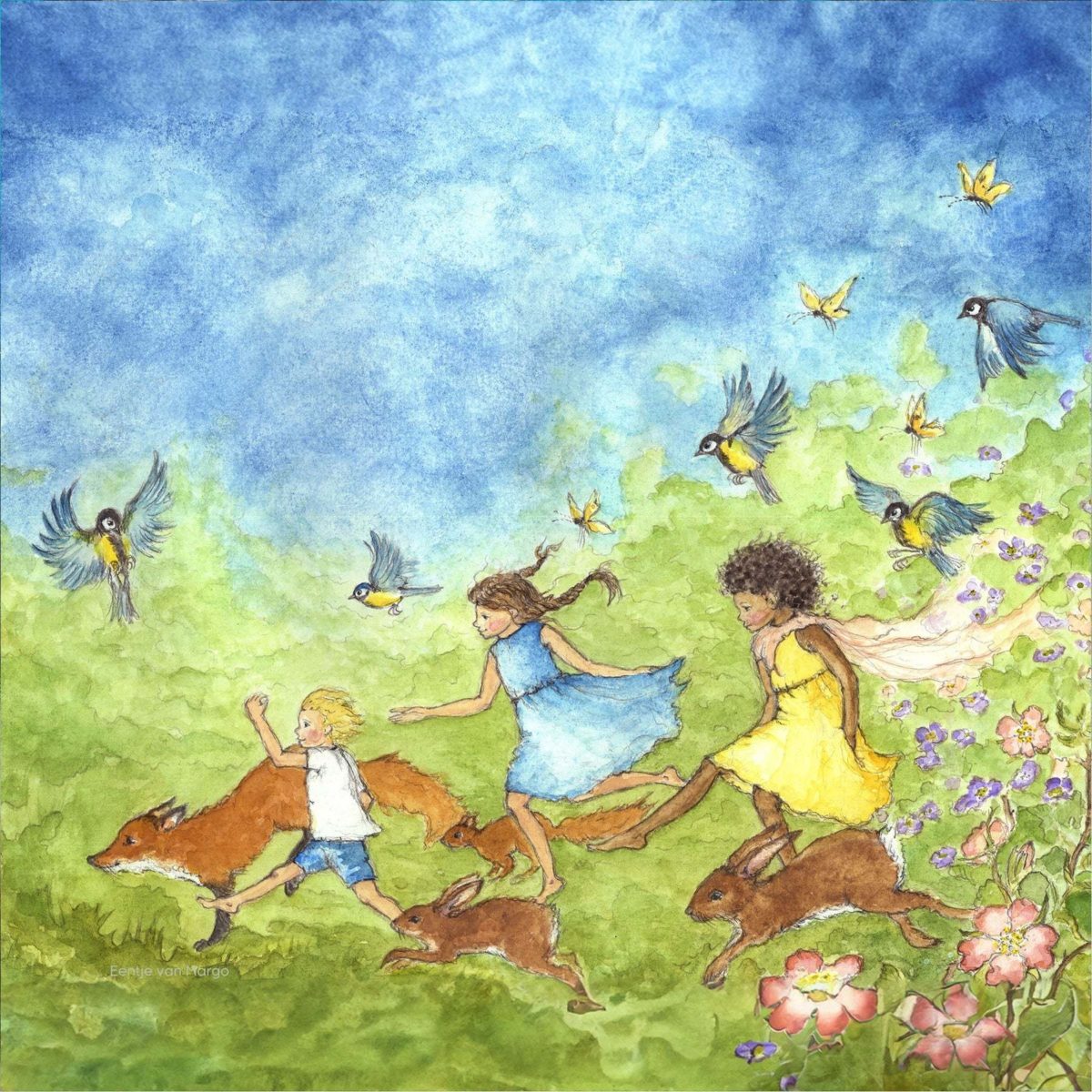 Eentje van Margo - Spring Race Silhouette | Toy | Toverlux | Little Acorn to Mighty Oaks