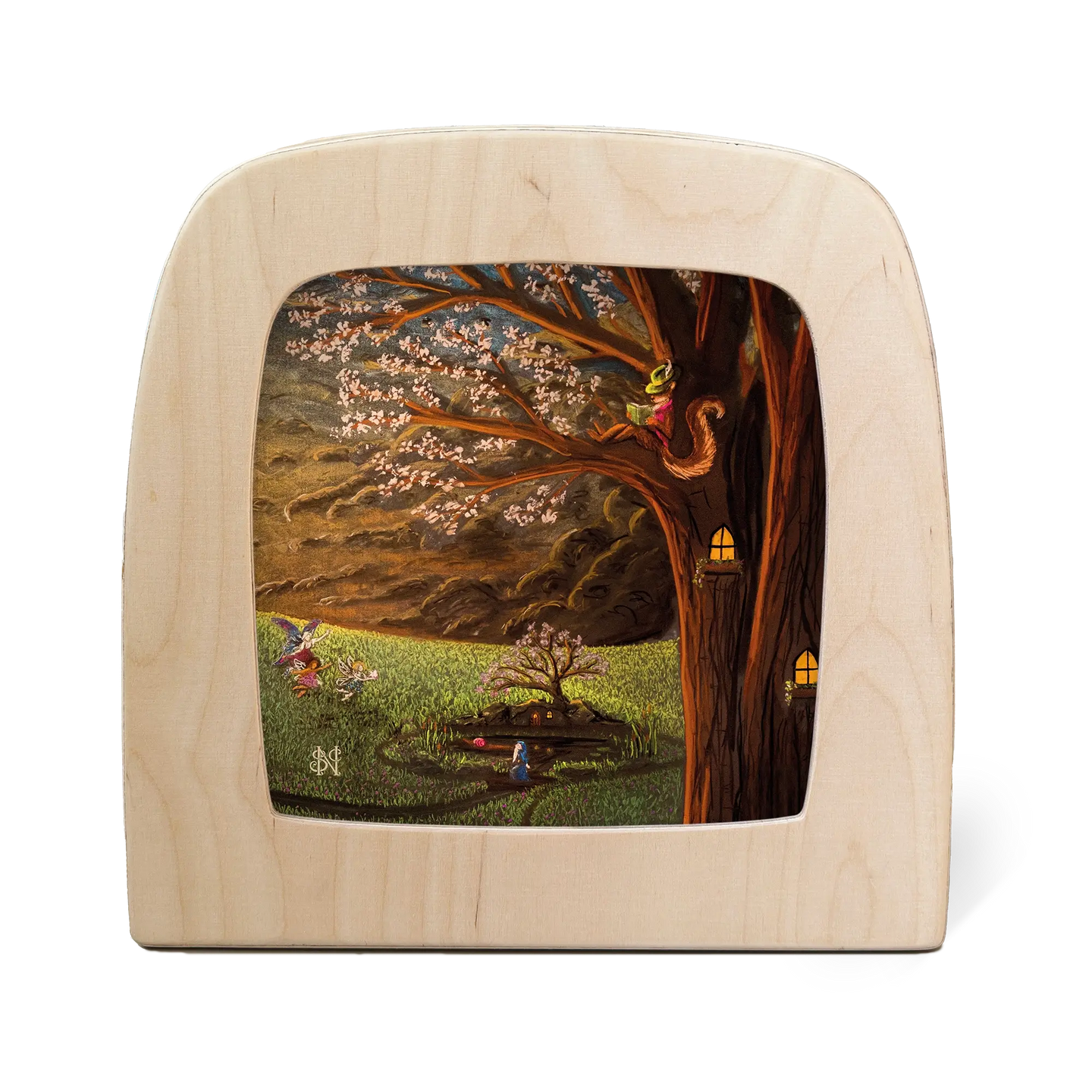 Nathaniel Santa Cruz - April Silhouette | Toy | Toverlux | Little Acorn to Mighty Oaks