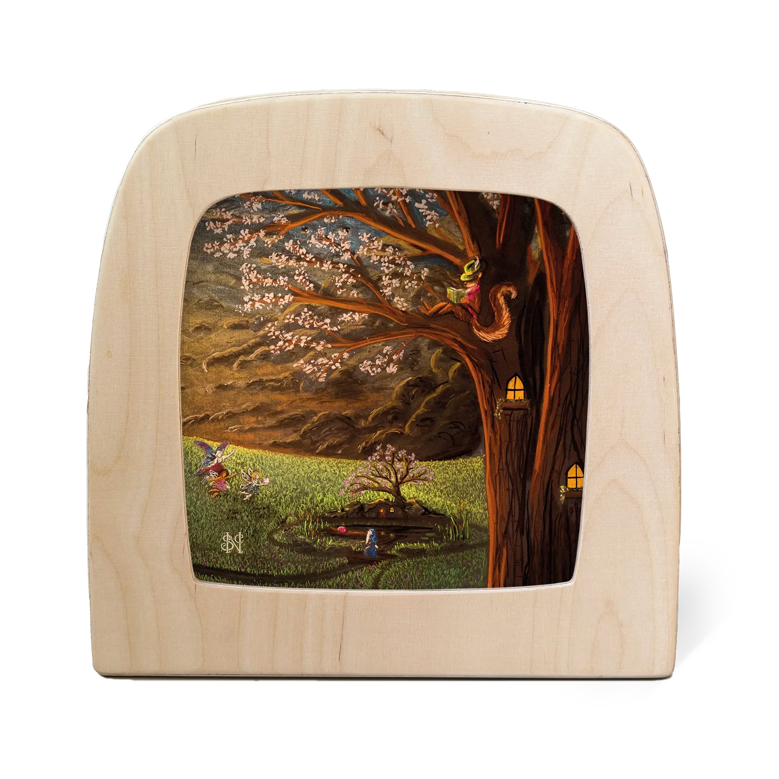 Nathaniel Santa Cruz - April Silhouette | Toy | Toverlux | Little Acorn to Mighty Oaks