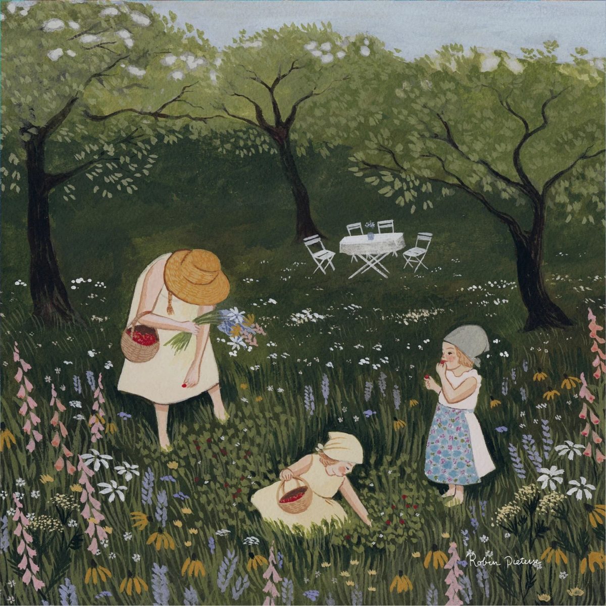 Robin Pieterse - Picking Strawberries Silhouette | Toy | Toverlux | Little Acorn to Mighty Oaks