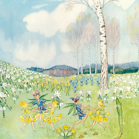 Elsa Beskow - Around the Year - May Silhouette | Toy | Toverlux | Little Acorn to Mighty Oaks