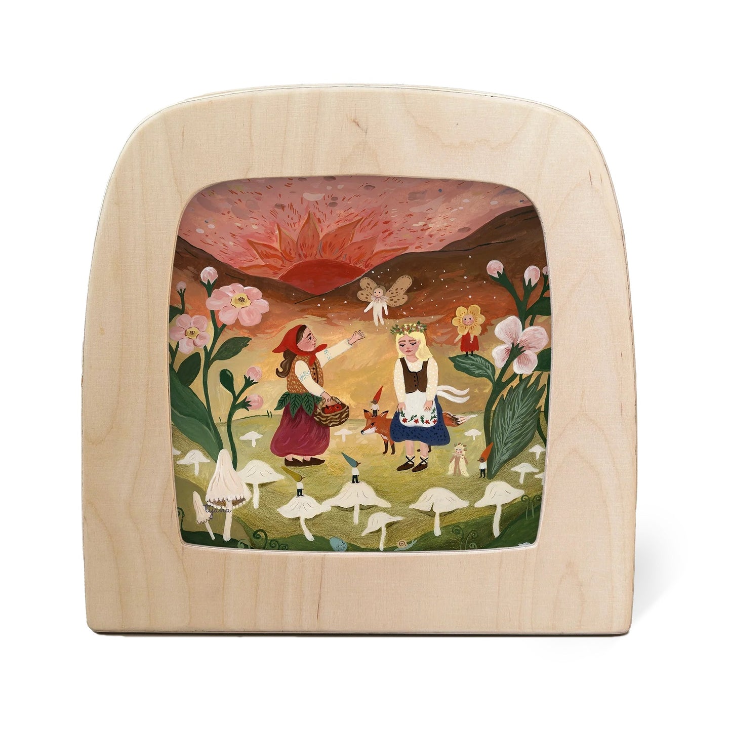 Tijana Draws - Fairy Sunset Silhouette | Toy | Toverlux | Little Acorn to Mighty Oaks