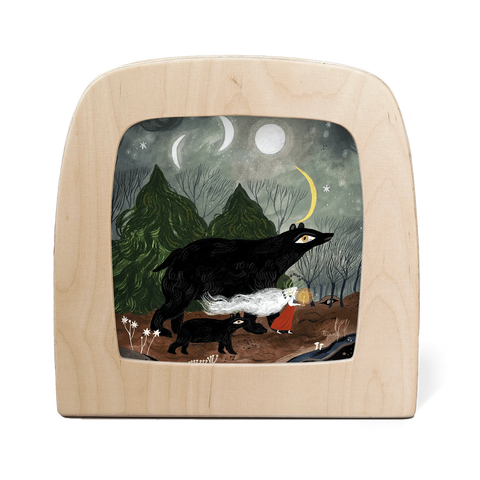 Tijana Draws - Black Bears Silhouette