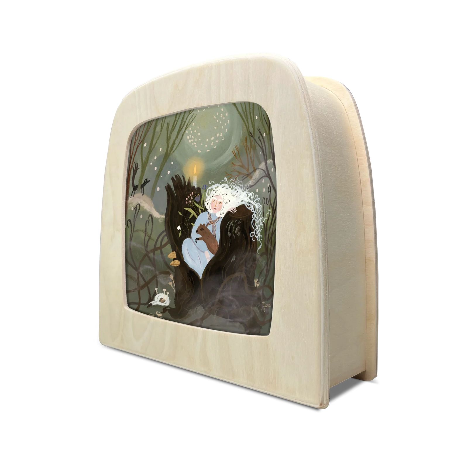 Tijana Draws - Forest Nymph Silhouette | Toy | Toverlux | Little Acorn to Mighty Oaks