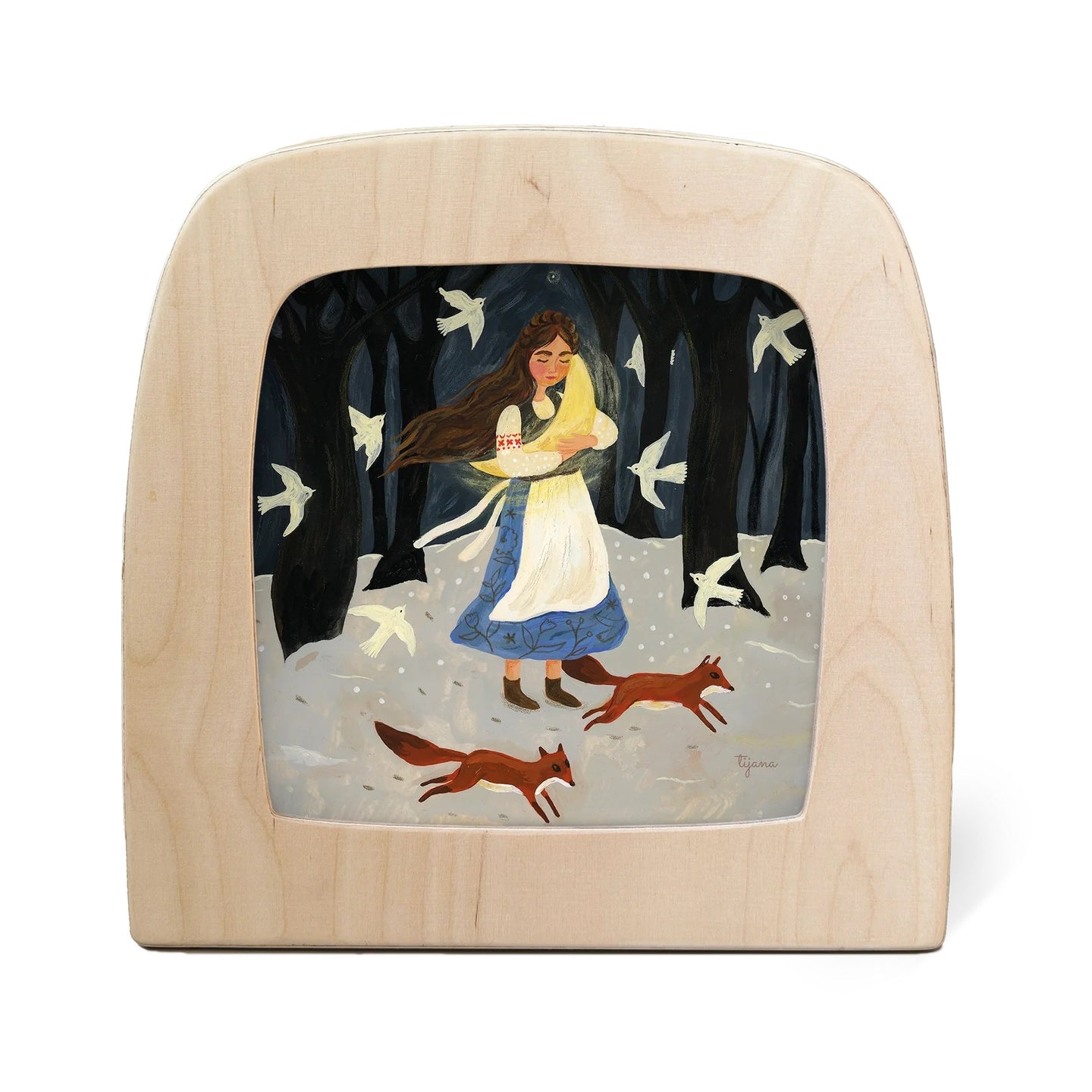 Tijana Draws - Moon Lover Silhouette | Toy | Toverlux | Little Acorn to Mighty Oaks