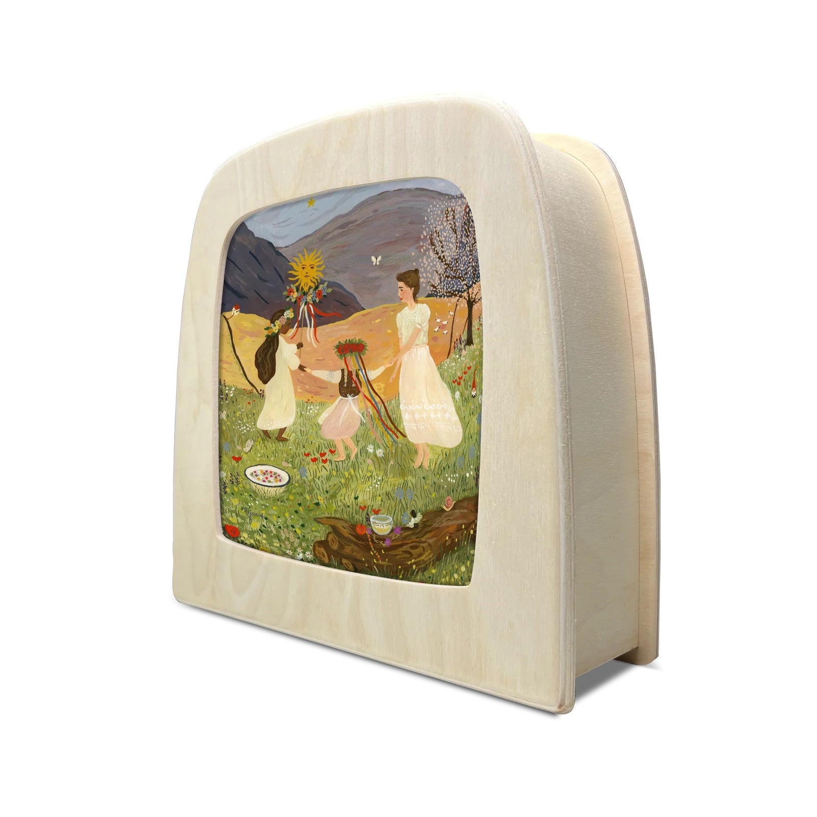 Tijana Draws - May Queen Dance Silhouette | Toy | Toverlux | Little Acorn to Mighty Oaks
