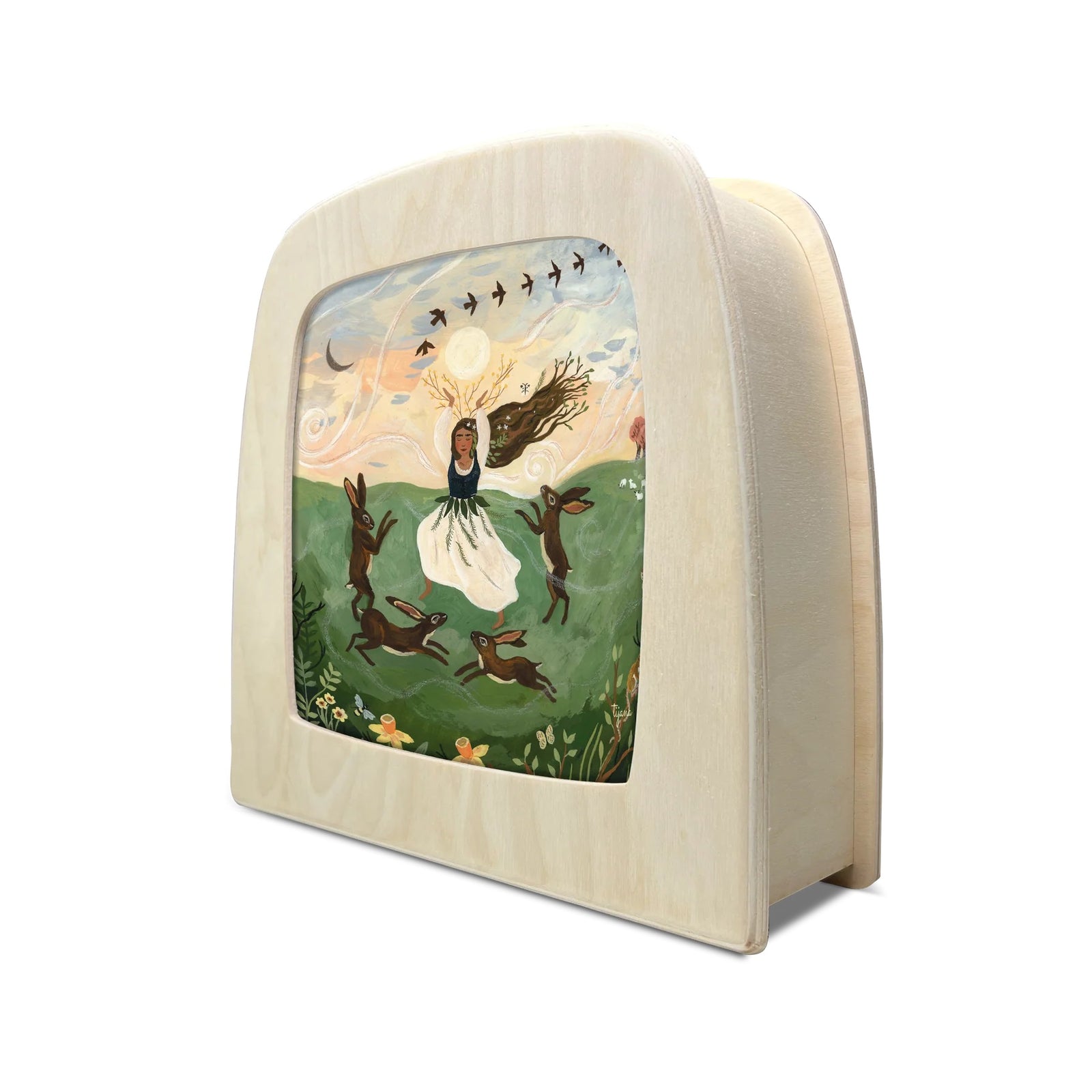 Tijana Draws -Dancing with Hares Silhouette | Toy | Toverlux | Little Acorn to Mighty Oaks