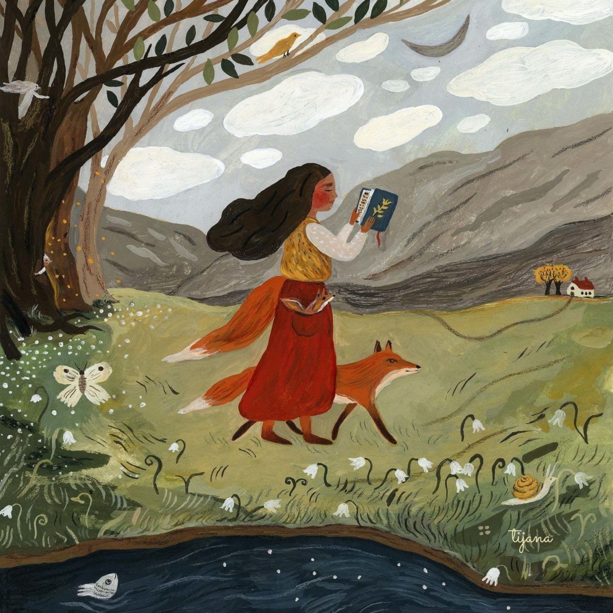 Tijana Draws - Out of the Forest Silhouette | Toy | Toverlux | Little Acorn to Mighty Oaks