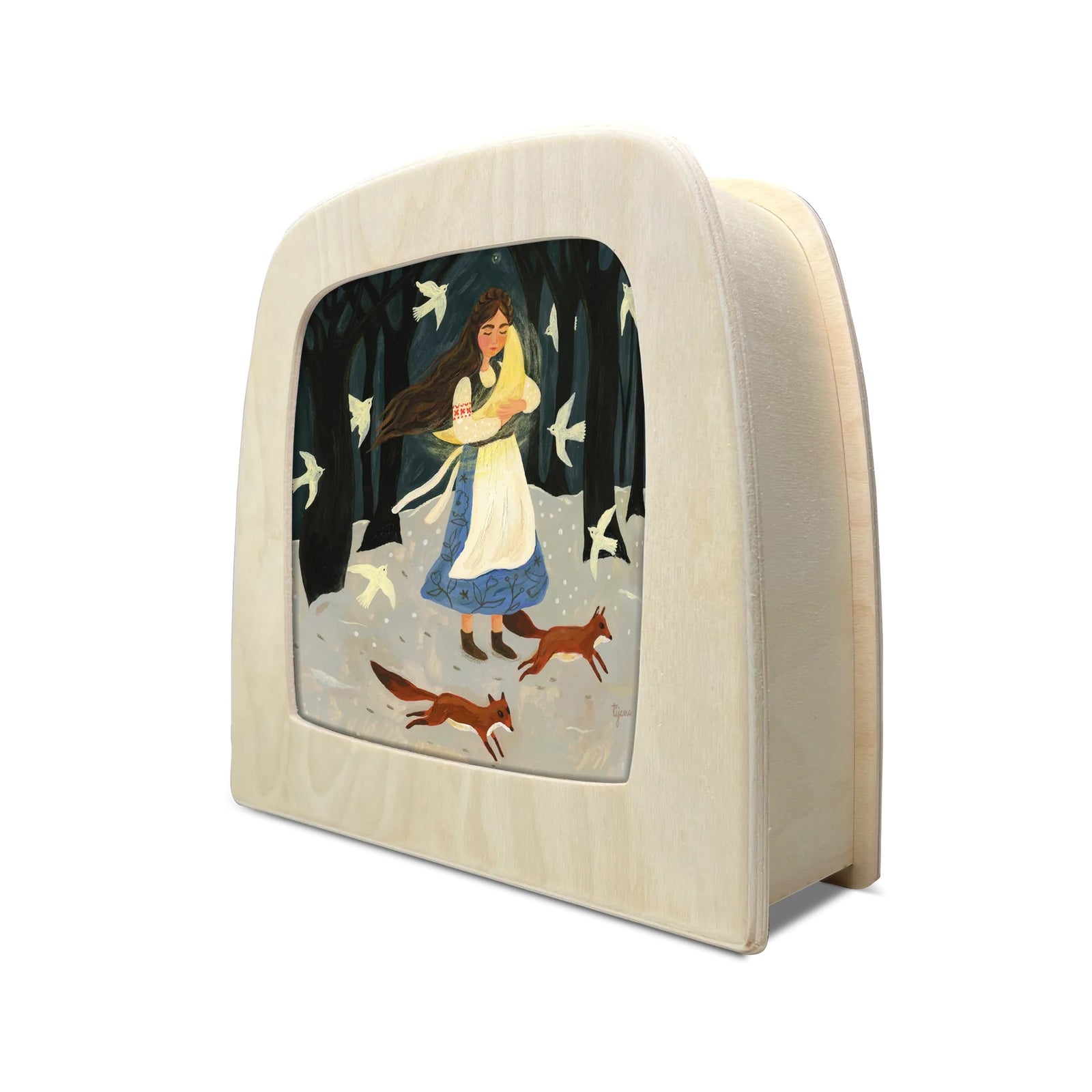 Tijana Draws - Moon Lover Silhouette | Toy | Toverlux | Little Acorn to Mighty Oaks