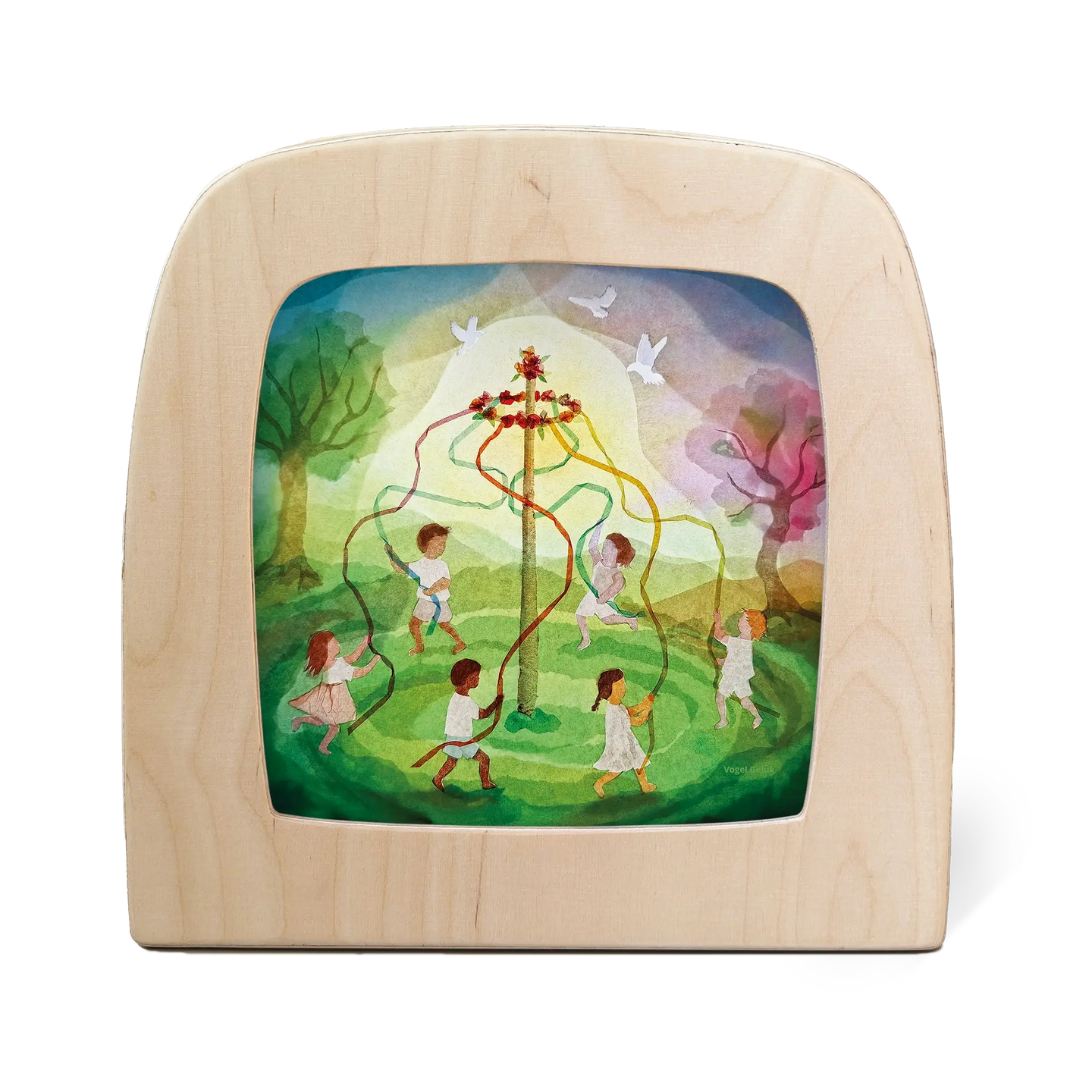 Vogel Geluk - Ribbon Dance Silhouette | Toy | Toverlux | Little Acorn to Mighty Oaks