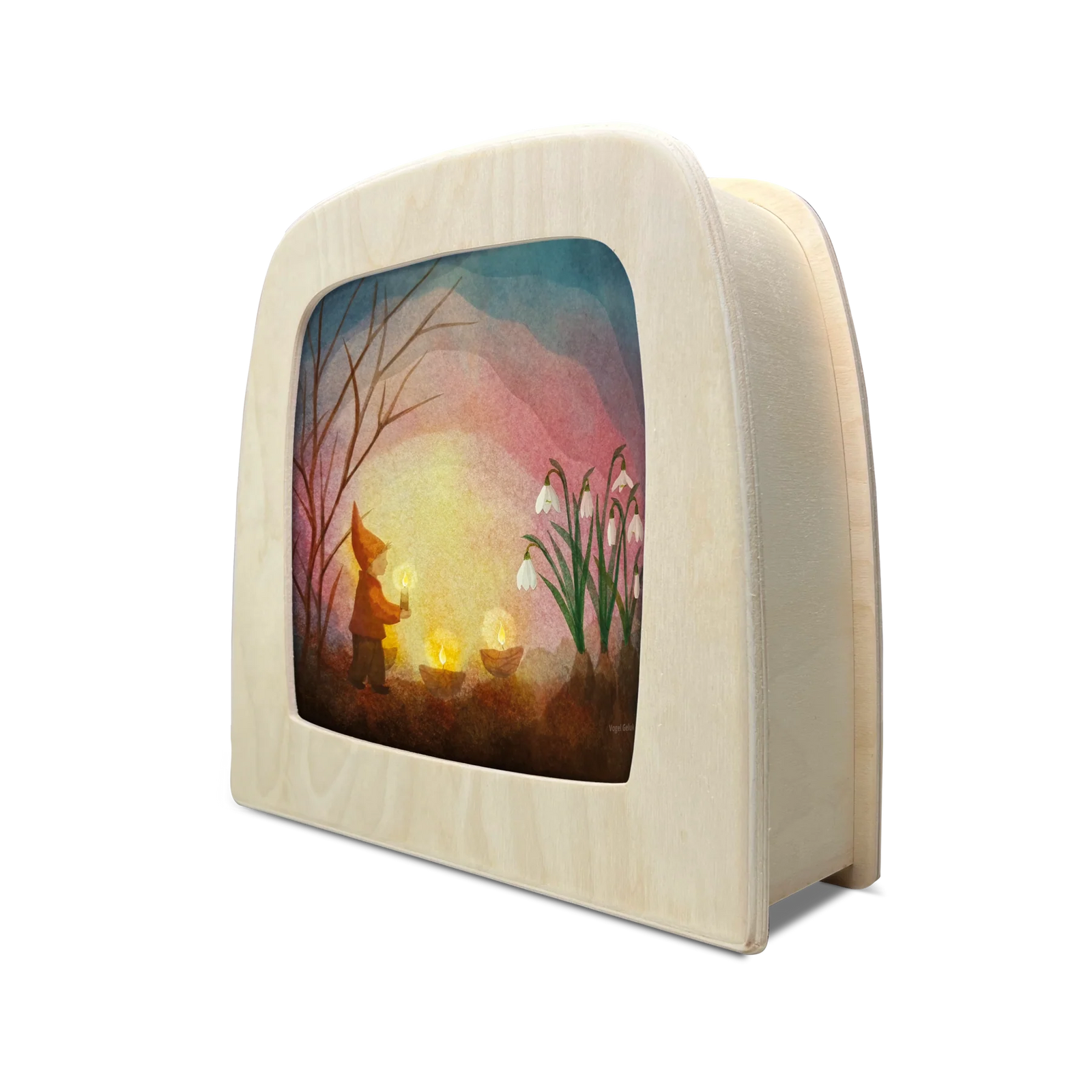 Vogel Geluk - Kindling Spring Silhouette | Toy | Toverlux | Little Acorn to Mighty Oaks