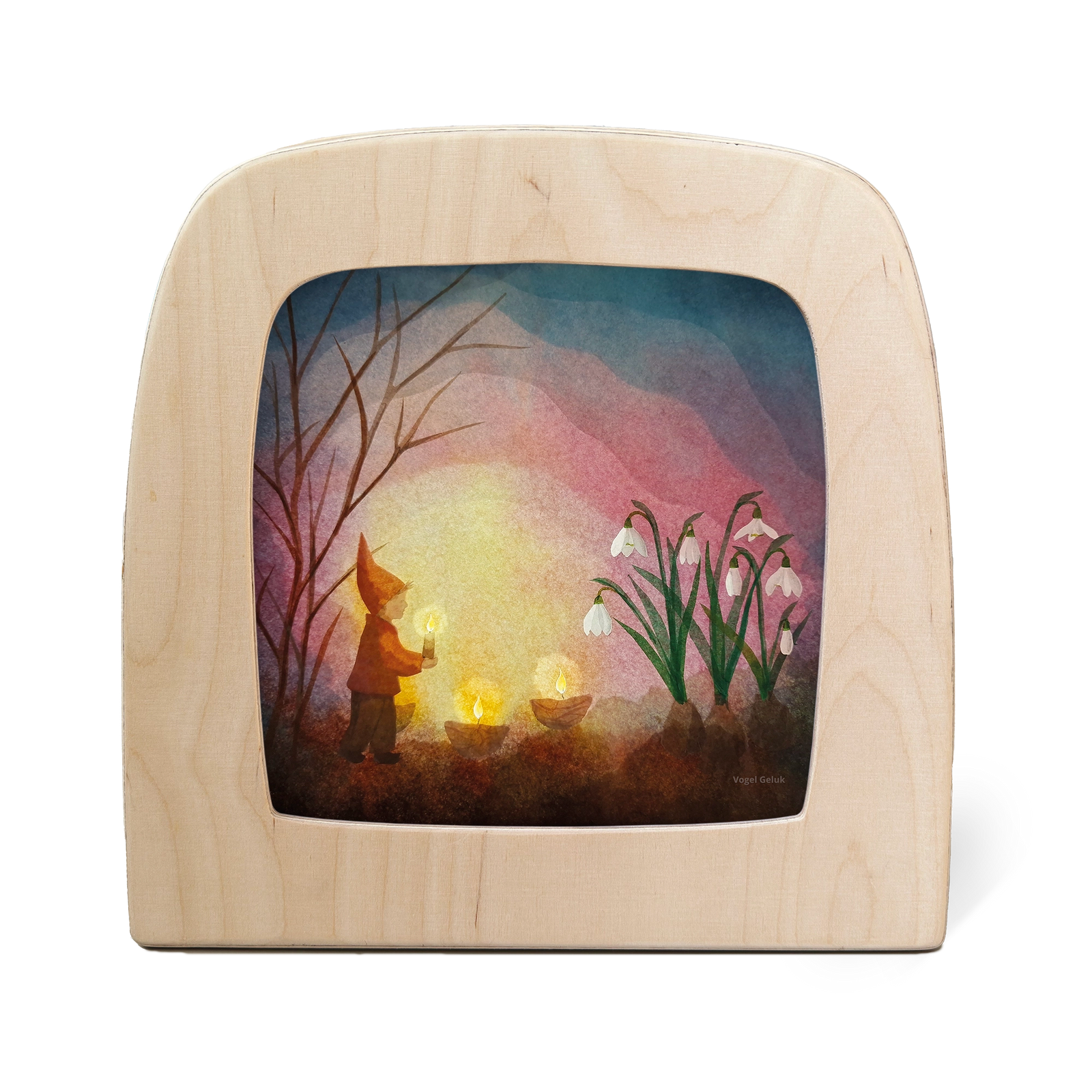 Vogel Geluk - Kindling Spring Silhouette | Toy | Toverlux | Little Acorn to Mighty Oaks