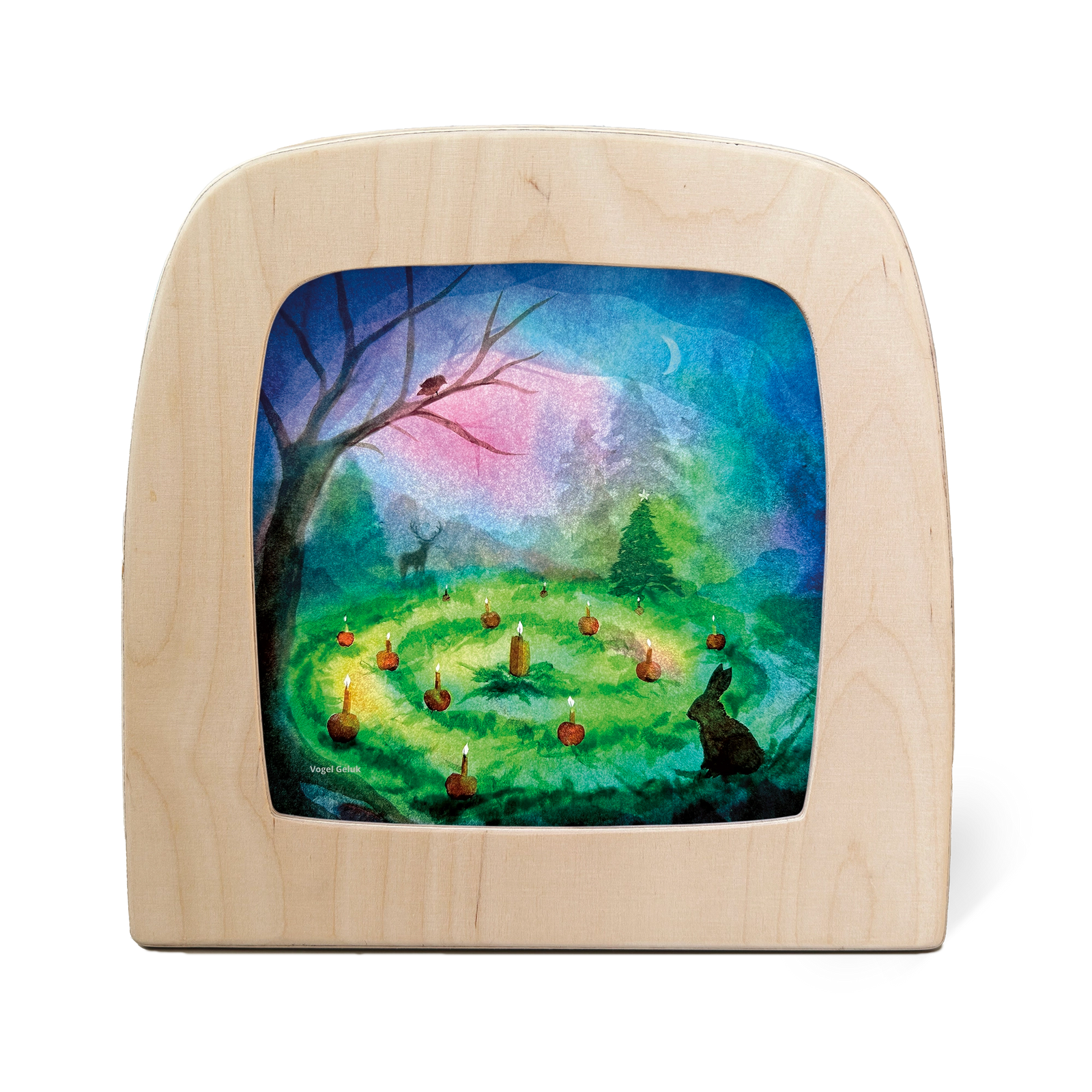 Vogel Geluk - Advent Garden Silhouette | Toy | Toverlux | Little Acorn to Mighty Oaks