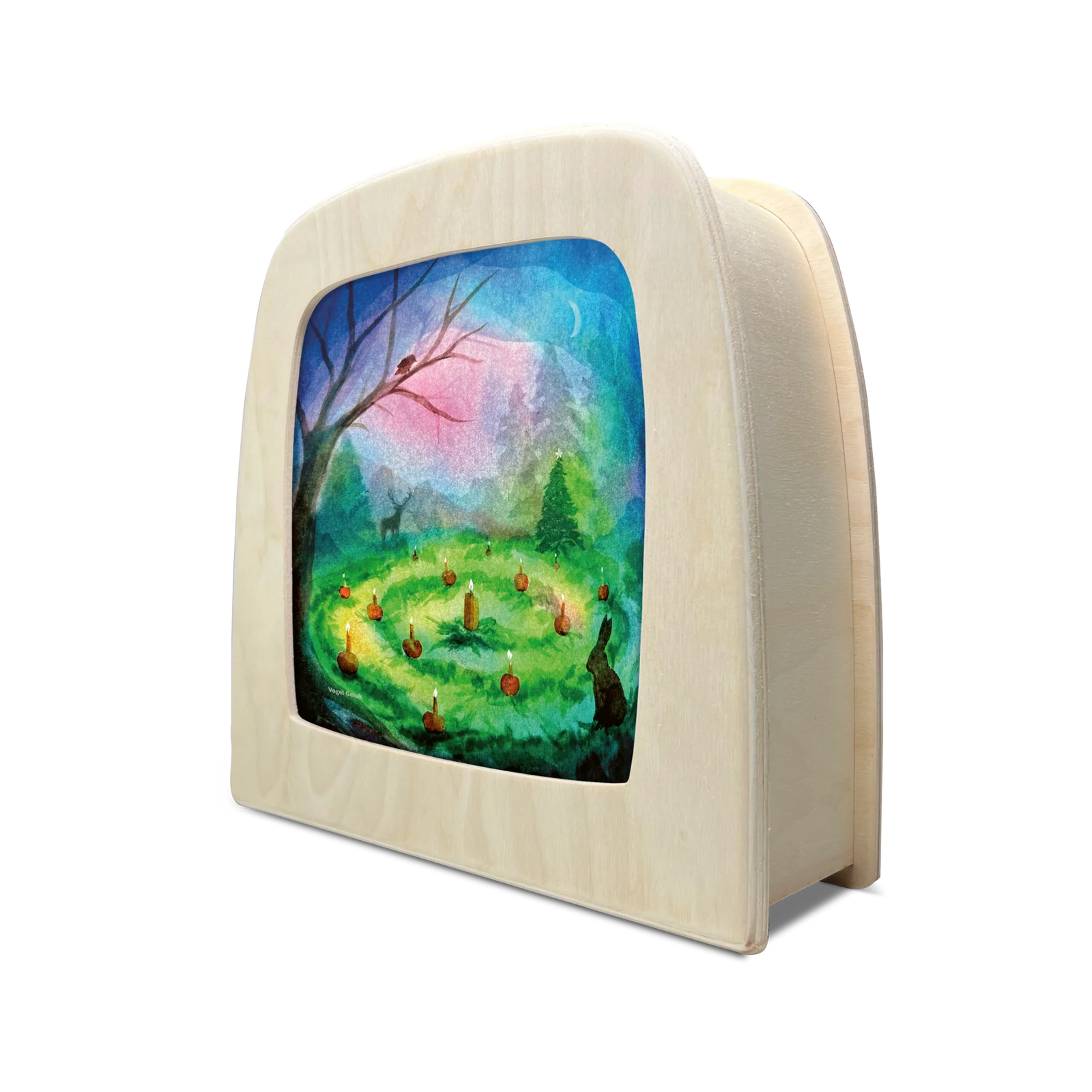 Vogel Geluk - Advent Garden Silhouette | Toy | Toverlux | Little Acorn to Mighty Oaks