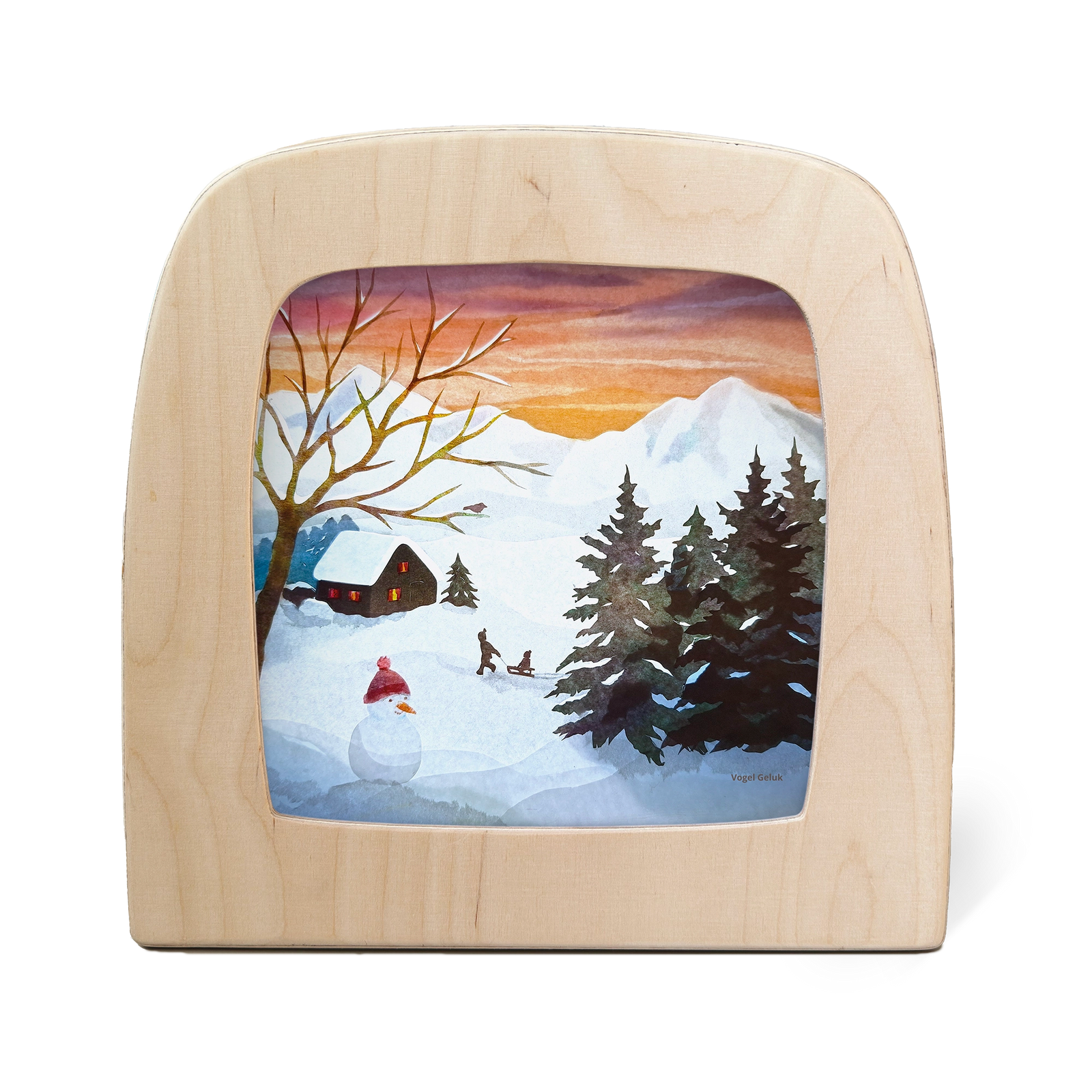 Vogel Geluk - Sled Song Silhouette | Toy | Toverlux | Little Acorn to Mighty Oaks