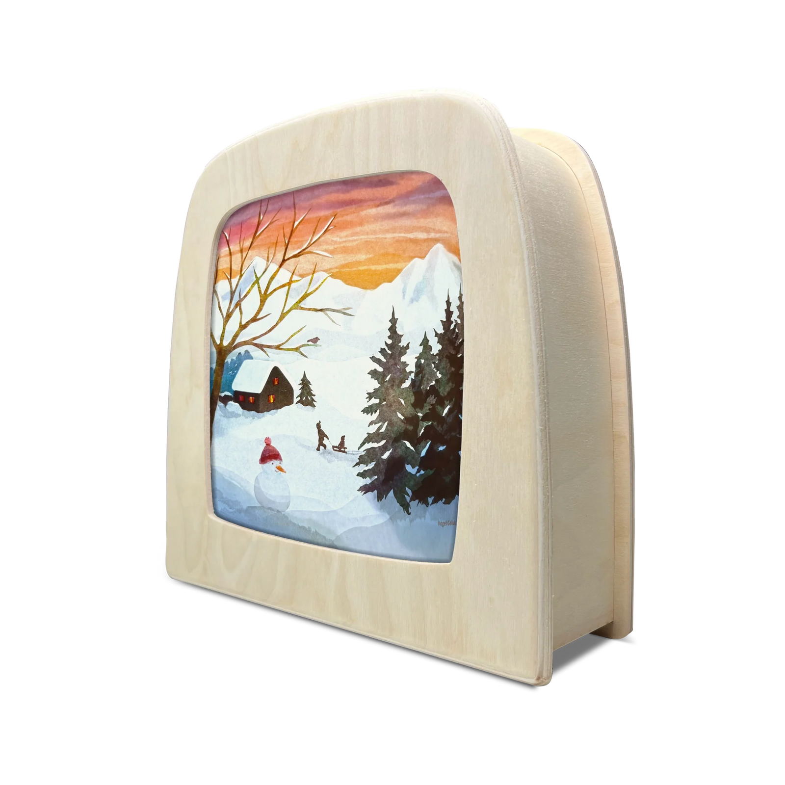 Vogel Geluk - Sled Song Silhouette | Toy | Toverlux | Little Acorn to Mighty Oaks