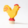 Grimm's Celebration Ring Figure - Rooster | | Grimm's Spiel and Holz | Little Acorn to Mighty Oaks