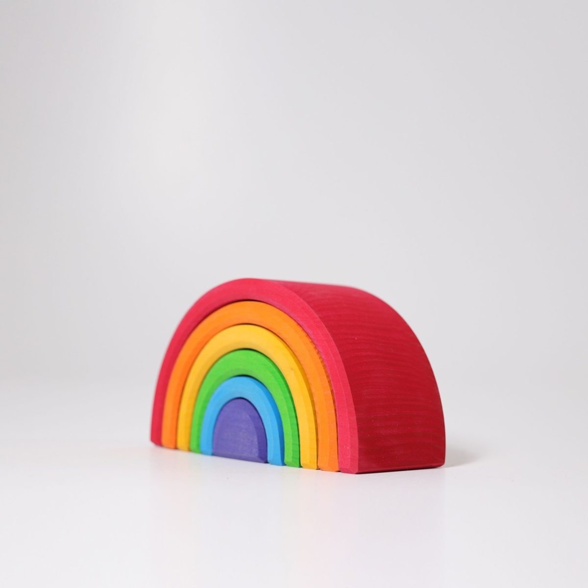 Grimm's Stacking Rainbow - Medium 6 Piece | | Grimm's Spiel and Holz | Little Acorn to Mighty Oaks