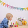 Grimm's Wooden Pastel Bunting | | Grimm's Spiel and Holz | Little Acorn to Mighty Oaks