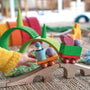 Grimm's Building Set Wooden Train | | Grimm's Spiel and Holz | Little Acorn to Mighty Oaks