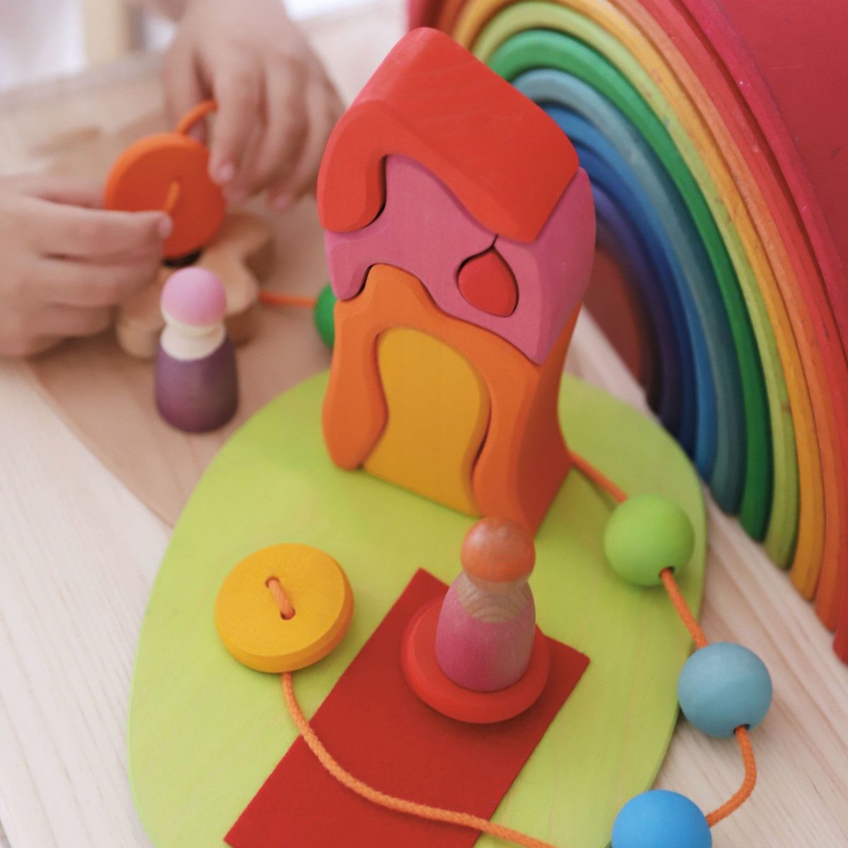 Grimm's Small World Play - Down By The Meadow | | Grimm's Spiel and Holz | Little Acorn to Mighty Oaks