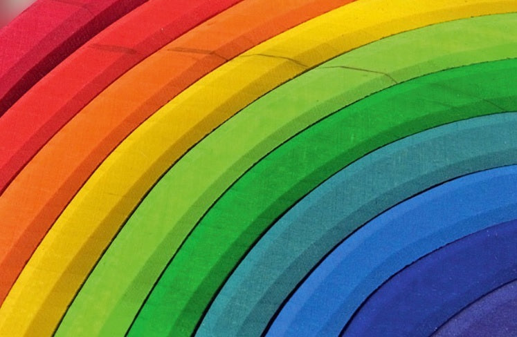 Grimm's 12 piece Rainbow - Perfectly Imperfect | | Grimm's Spiel and Holz | Little Acorn to Mighty Oaks